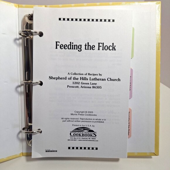 Feeding The Flock Cookbook Shepherd Of The Hills Lutheran Church Recipes - Picture 5 of 14